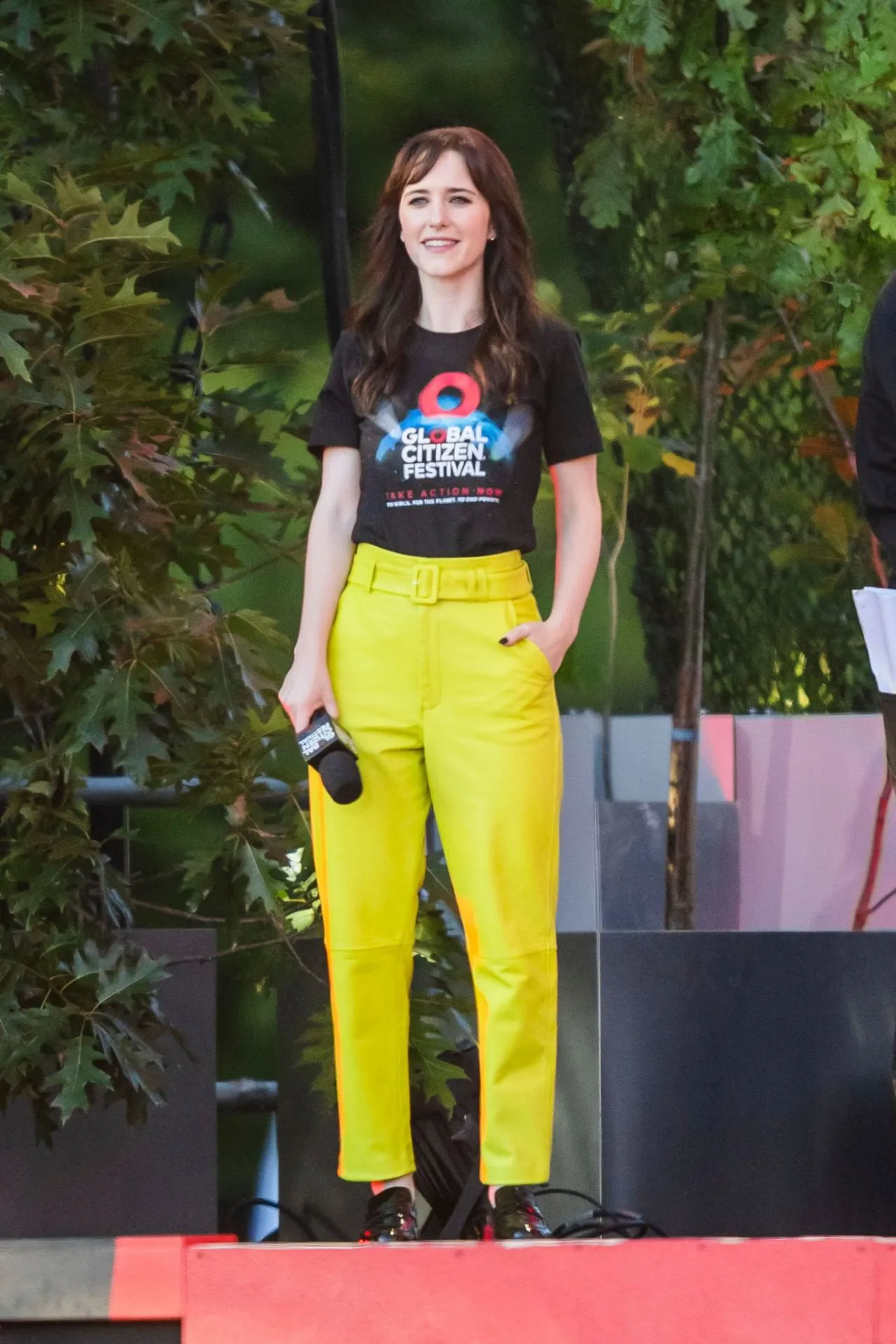 RACHEL BROSNAHAN AT GLOBAL CITIZEN FESTIVAL AT CENTRAL PARK IN NEW YORK07